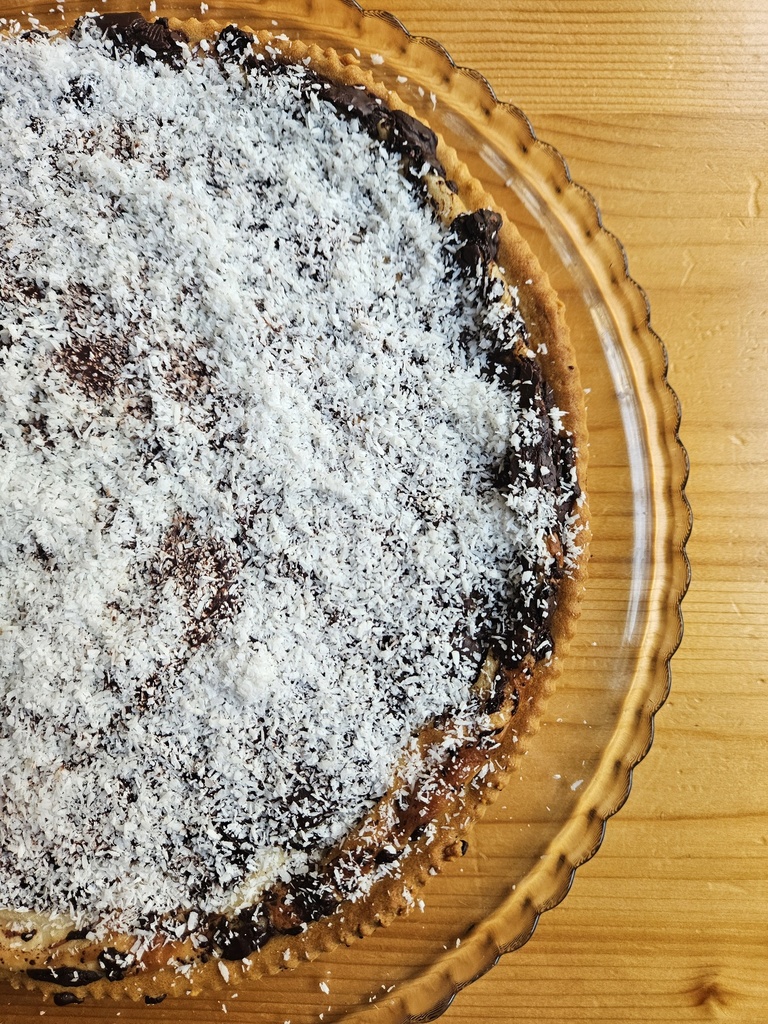Torta Crema ,Cioccolato e Cocco